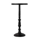 Heidi 12 in. W Round All Metal Pedestal Base End Table by Butler Specialty Company