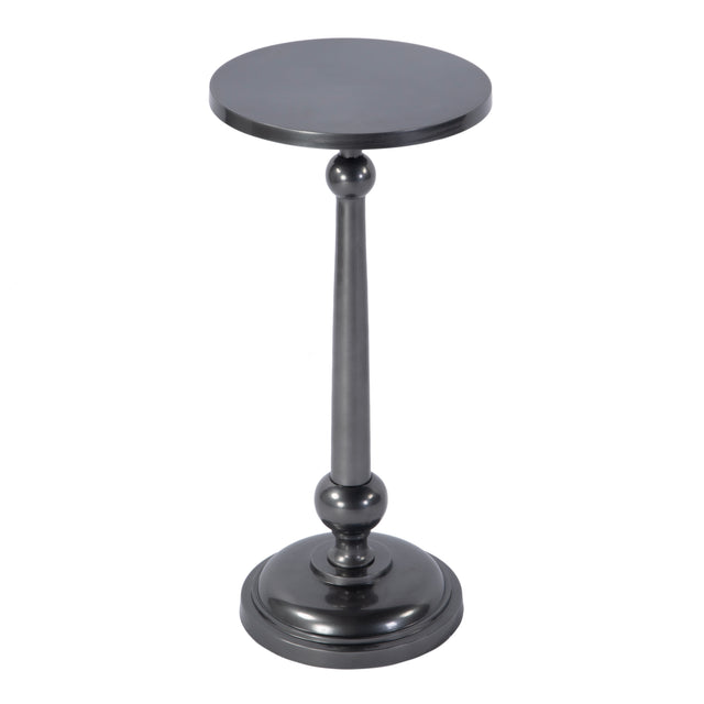 Sterling 10 in. W Round All Metal Pedestal Base End Table by Butler Specialty Company