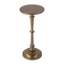 Alisa 10 in. W Round All Metal Pedestal Base End Table by Butler Specialty Company