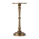 Alisa 10 in. W Round All Metal Pedestal Base End Table by Butler Specialty Company
