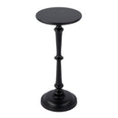 Alisa 10 in. W Round All Metal Pedestal Base End Table by Butler Specialty Company