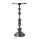 Mario 10 in. W Round All Metal Pedestal Base End Table by Butler Specialty Company