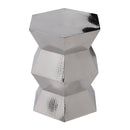 Renzo 16 in. W Stainless Steel Modern End Table by Butler Specialty Company