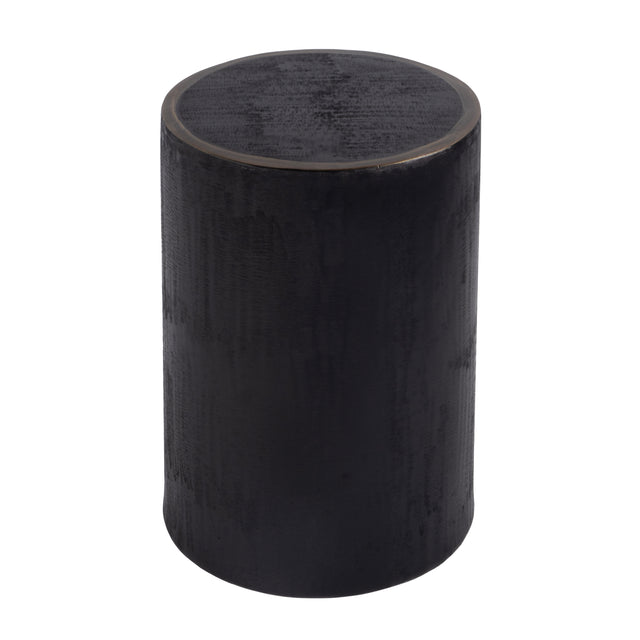 Tundra 12 in. W Round Stainless Steel End Table by Butler Specialty Company
