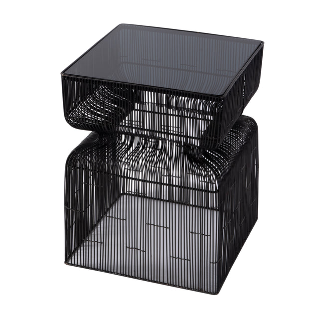 Ivar 14 in. W Square Stainless Steel Modern End Table by Butler Specialty Company