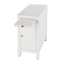 Nora 12 in. W Rectangular Wood 1 Door Narrow End Table with Pull-Out Tray by Butler Specialty Company