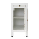 Nora 12 in. W Rectangular Wood 1 Door Narrow End Table with Pull-Out Tray by Butler Specialty Company