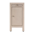 Nora 12 in. W Rectangular Wood 1 Door Narrow End Table with Pull-Out Tray by Butler Specialty Company