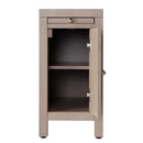Nora 12 in. W Rectangular Wood 1 Door Narrow End Table with Pull-Out Tray by Butler Specialty Company