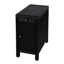 Nora 12 in. W Rectangular Wood 1 Door Narrow End Table with Pull-Out Tray by Butler Specialty Company