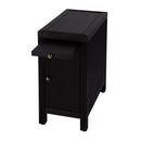Nora 12 in. W Rectangular Wood 1 Door Narrow End Table with Pull-Out Tray by Butler Specialty Company