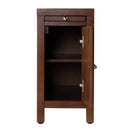 Nora 12 in. W Rectangular Wood 1 Door Narrow End Table with Pull-Out Tray by Butler Specialty Company
