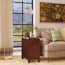 Nora 12 in. W Rectangular Wood 1 Door Narrow End Table with Pull-Out Tray by Butler Specialty Company
