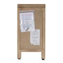 Nora 12 in. W Rectangular Wood 1 Door Narrow End Table with Pull-Out Tray by Butler Specialty Company