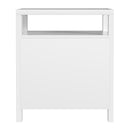 Nora 28 in. W Rectangular Wood 3 Drawer Tall Nightstand with Open Shelf on Top by Butler Specialty Company