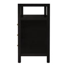 Nora 28 in. W Rectangular Wood 3 Drawer Tall Nightstand with Open Shelf on Top by Butler Specialty Company