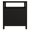Nora 28 in. W Rectangular Wood 3 Drawer Tall Nightstand with Open Shelf on Top by Butler Specialty Company