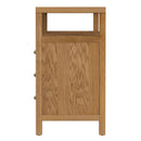 Nora 28 in. W Rectangular Wood 3 Drawer Tall Nightstand with Open Shelf on Top by Butler Specialty Company