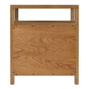 Nora 28 in. W Rectangular Wood 3 Drawer Tall Nightstand with Open Shelf on Top by Butler Specialty Company