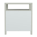 Nora 28 in. W Rectangular Wood 3 Drawer Tall Nightstand with Open Shelf on Top by Butler Specialty Company