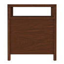 Nora 28 in. W Rectangular Wood 3 Drawer Tall Nightstand with Open Shelf on Top by Butler Specialty Company