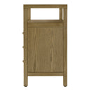 Nora 28 in. W Rectangular Wood 3 Drawer Tall Nightstand with Open Shelf on Top by Butler Specialty Company