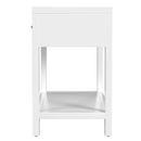 Nora 30 in. W Rectangular Wood 1 Drawer Wide Nightstand with Lower Open Shelf by Butler Specialty Company