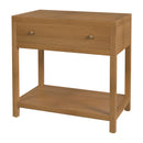 Nora 30 in. W Rectangular Wood 1 Drawer Wide Nightstand with Lower Open Shelf by Butler Specialty Company