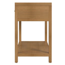 Nora 30 in. W Rectangular Wood 1 Drawer Wide Nightstand with Lower Open Shelf by Butler Specialty Company