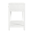 Nora 30 in. W Rectangular Wood 1 Drawer Wide Nightstand with Lower Open Shelf by Butler Specialty Company