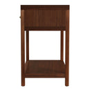 Nora 30 in. W Rectangular Wood 1 Drawer Wide Nightstand with Lower Open Shelf by Butler Specialty Company