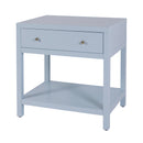 Nora 30 in. W Rectangular Wood 1 Drawer Wide Nightstand with Lower Open Shelf by Butler Specialty Company