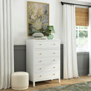 Nora 36 in. W Rectangular Wood 5 Drawer Tall Dresser by Butler Specialty Company
