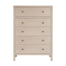 Nora 36 in. W Rectangular Wood 5 Drawer Tall Dresser by Butler Specialty Company