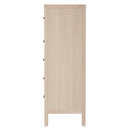 Nora 36 in. W Rectangular Wood 5 Drawer Tall Dresser by Butler Specialty Company