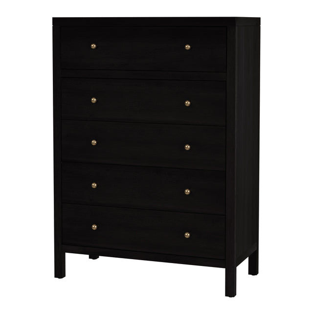 Nora 36 in. W Rectangular Wood 5 Drawer Tall Dresser by Butler Specialty Company