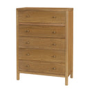 Nora 36 in. W Rectangular Wood 5 Drawer Tall Dresser by Butler Specialty Company