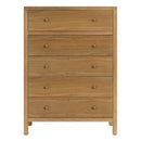 Nora 36 in. W Rectangular Wood 5 Drawer Tall Dresser by Butler Specialty Company
