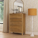 Nora 36 in. W Rectangular Wood 5 Drawer Tall Dresser by Butler Specialty Company