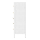 Nora 36 in. W Rectangular Wood 5 Drawer Tall Dresser by Butler Specialty Company