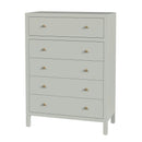 Nora 36 in. W Rectangular Wood 5 Drawer Tall Dresser by Butler Specialty Company