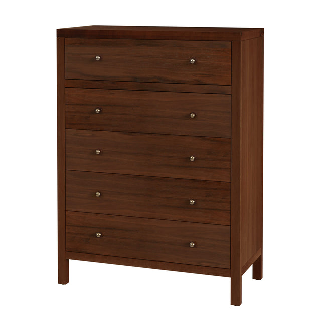 Nora 36 in. W Rectangular Wood 5 Drawer Tall Dresser by Butler Specialty Company