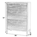 Nora 36 in. W Rectangular Wood 5 Drawer Tall Dresser by Butler Specialty Company