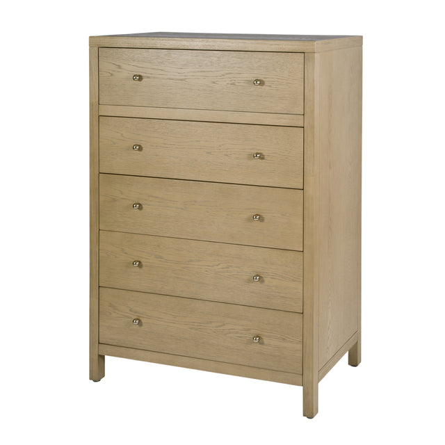 Nora 36 in. W Rectangular Wood 5 Drawer Tall Dresser by Butler Specialty Company