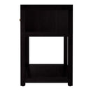 Nora 21 in. W Rectangular Wood 1 Drawer Small Nightstand with Lower Open Shelf by Butler Specialty Company