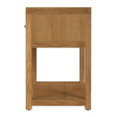 Nora 21 in. W Rectangular Wood 1 Drawer Small Nightstand with Lower Open Shelf by Butler Specialty Company