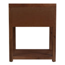 Nora 21 in. W Rectangular Wood 1 Drawer Small Nightstand with Lower Open Shelf by Butler Specialty Company
