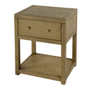 Nora 21 in. W Rectangular Wood 1 Drawer Small Nightstand with Lower Open Shelf by Butler Specialty Company