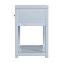 Nora 21 in. W Rectangular Wood 1 Drawer Small Nightstand with Lower Open Shelf by Butler Specialty Company