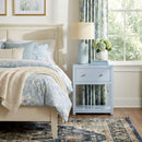 Nora 21 in. W Rectangular Wood 1 Drawer Small Nightstand with Lower Open Shelf by Butler Specialty Company